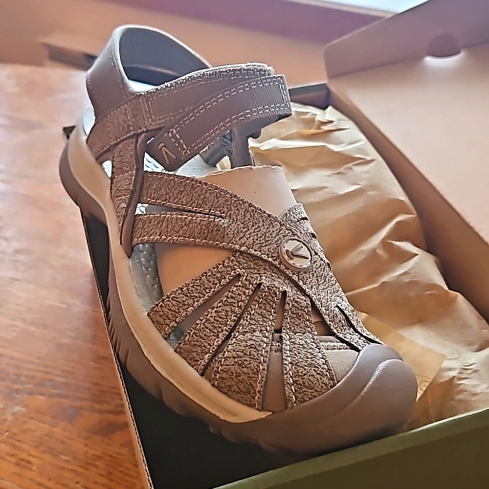 Keen Rose Sandal in Brindle/Whitaker W 5.5